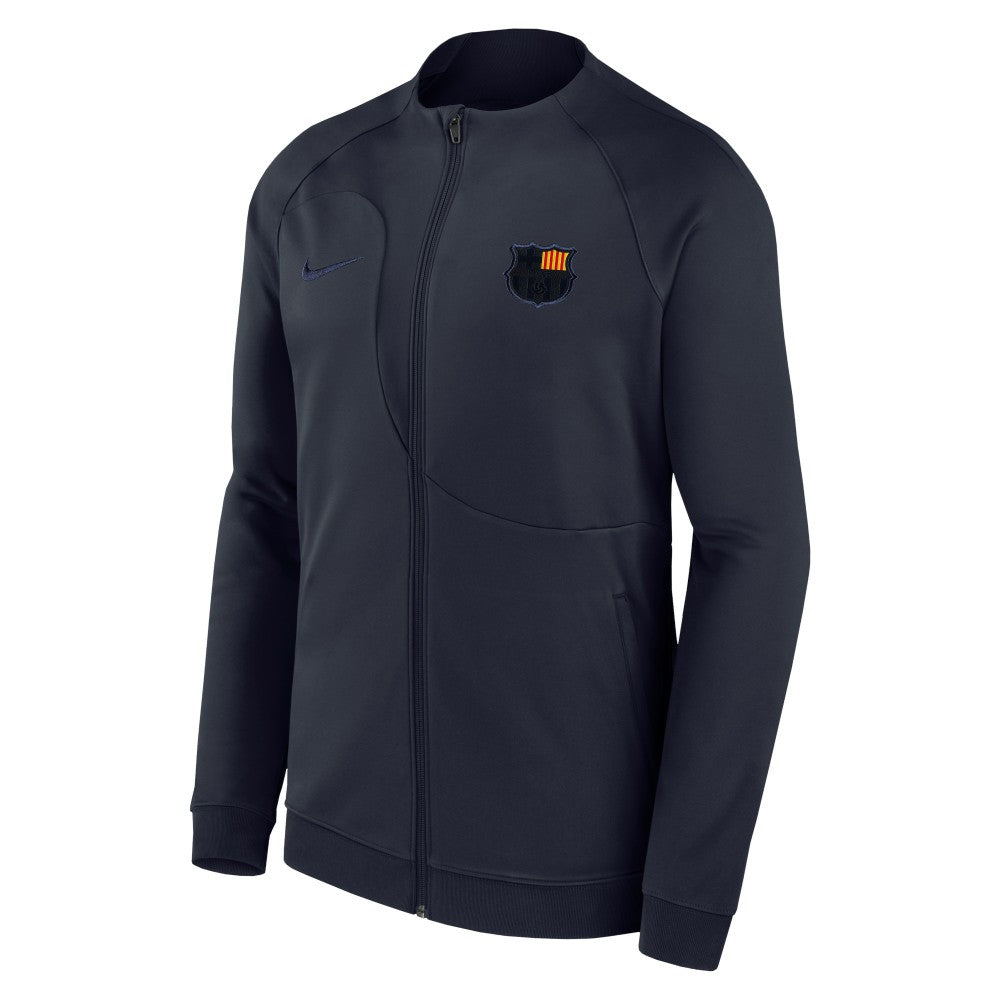 Barcelona Youth Academy Pro Anthem Raglan Performance Full-Zip Jacket Navy - Nike cheap