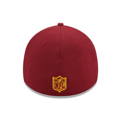 Washington Commanders New Era Shattered 39THIRTY Flex Hat Gold/Burgundy
