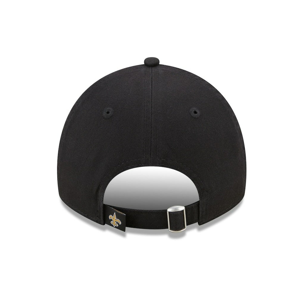 New Orleans Saints New Era Women's Collegiate 9TWENTY Adjustable Hat Black