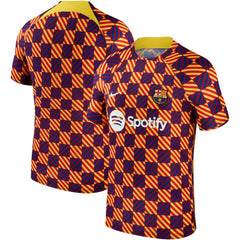Barcelona 2023/24 Pre-Match Performance Top Yellow - Nike