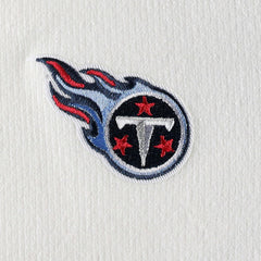 Tennessee Titans Antigua Women's Avenue Raglan Pullover Sweatshirt Cream/Navy