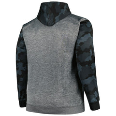 Fanatics Washington Commanders Big & Tall Camo Pullover Hoodie Heather Charcoal