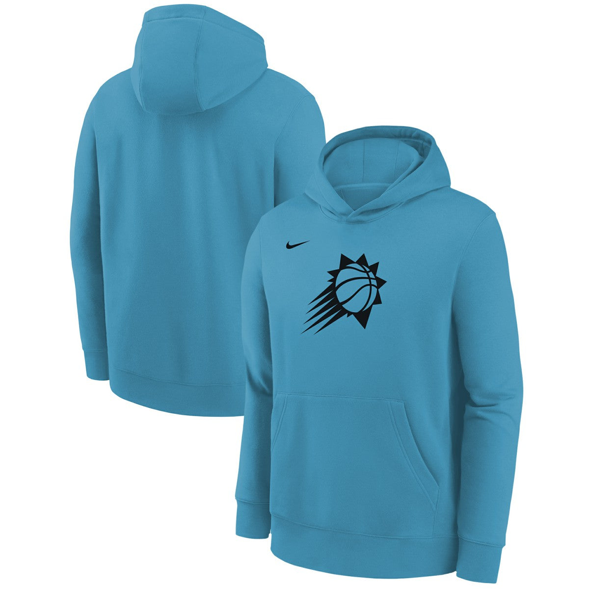 Phoenix Suns Youth 2022/23 City Edition Essential Pullover Hoodie Turquoise | Nike discount