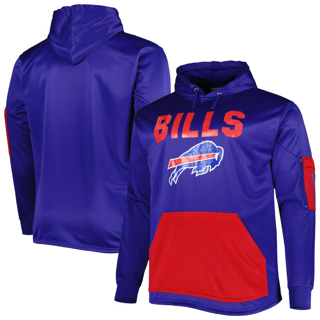 Fanatics Buffalo Bills Big & Tall Pullover Hoodie Royal