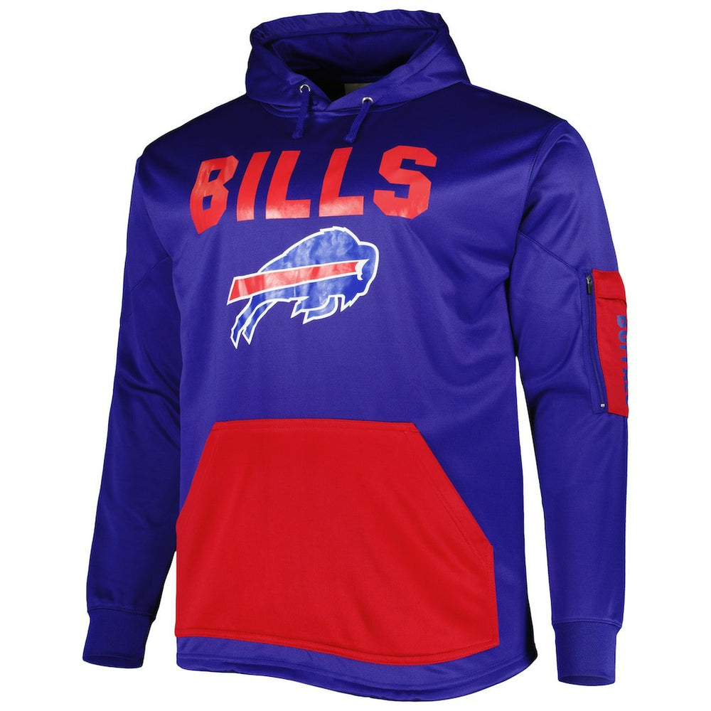 Fanatics Buffalo Bills Big & Tall Pullover Hoodie Royal