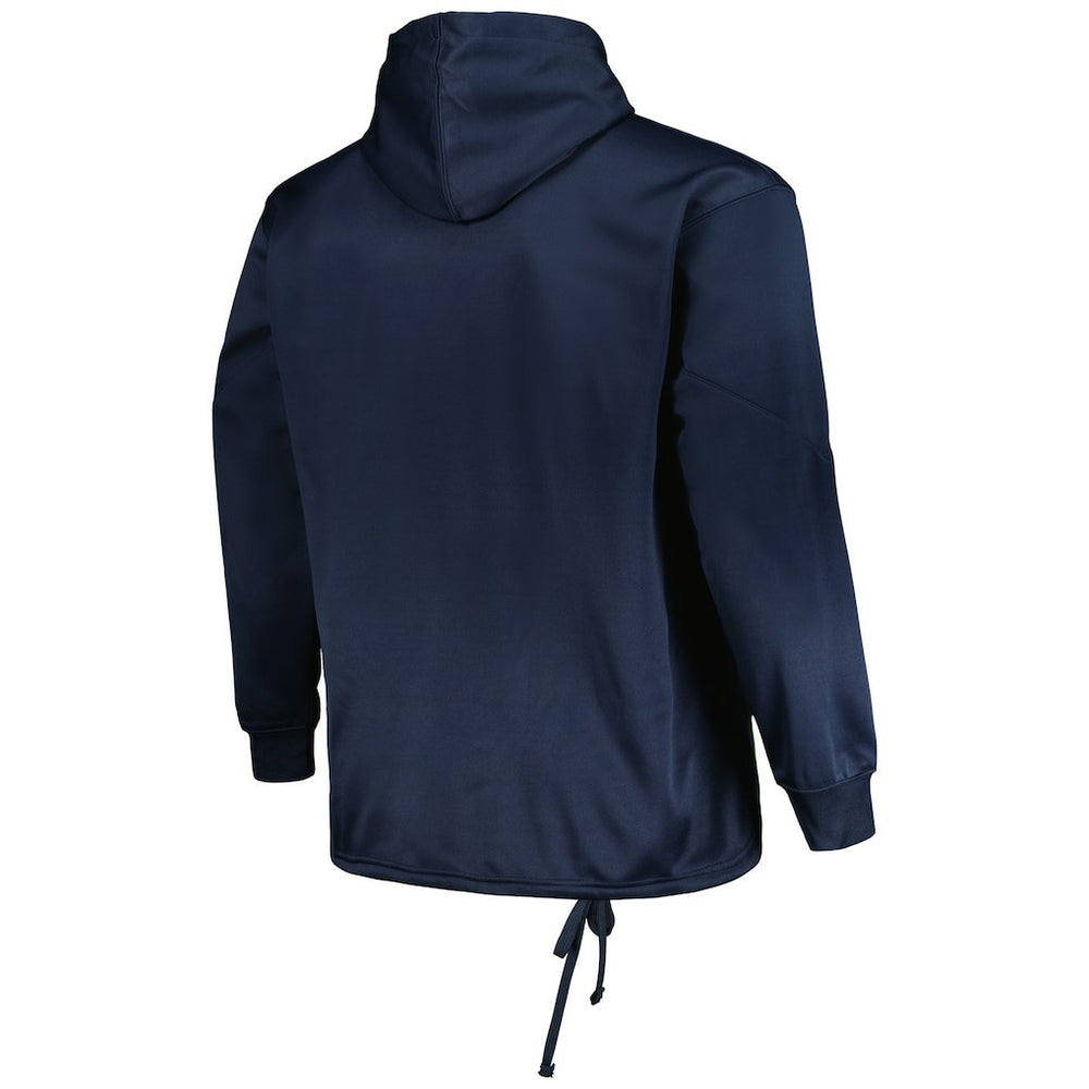 Fanatics Seattle Seahawks Big & Tall Pullover Hoodie College Navy