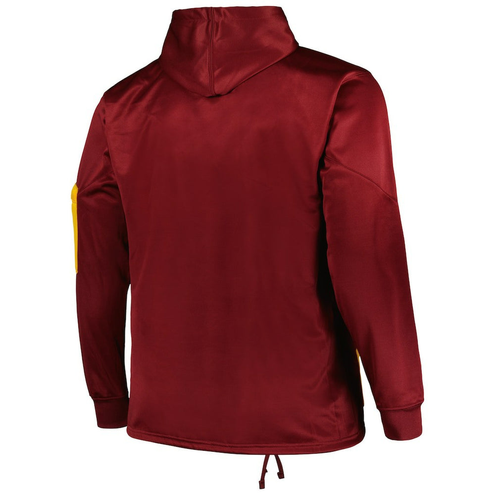 Fanatics Washington Commanders Big & Tall Pullover Hoodie Burgundy