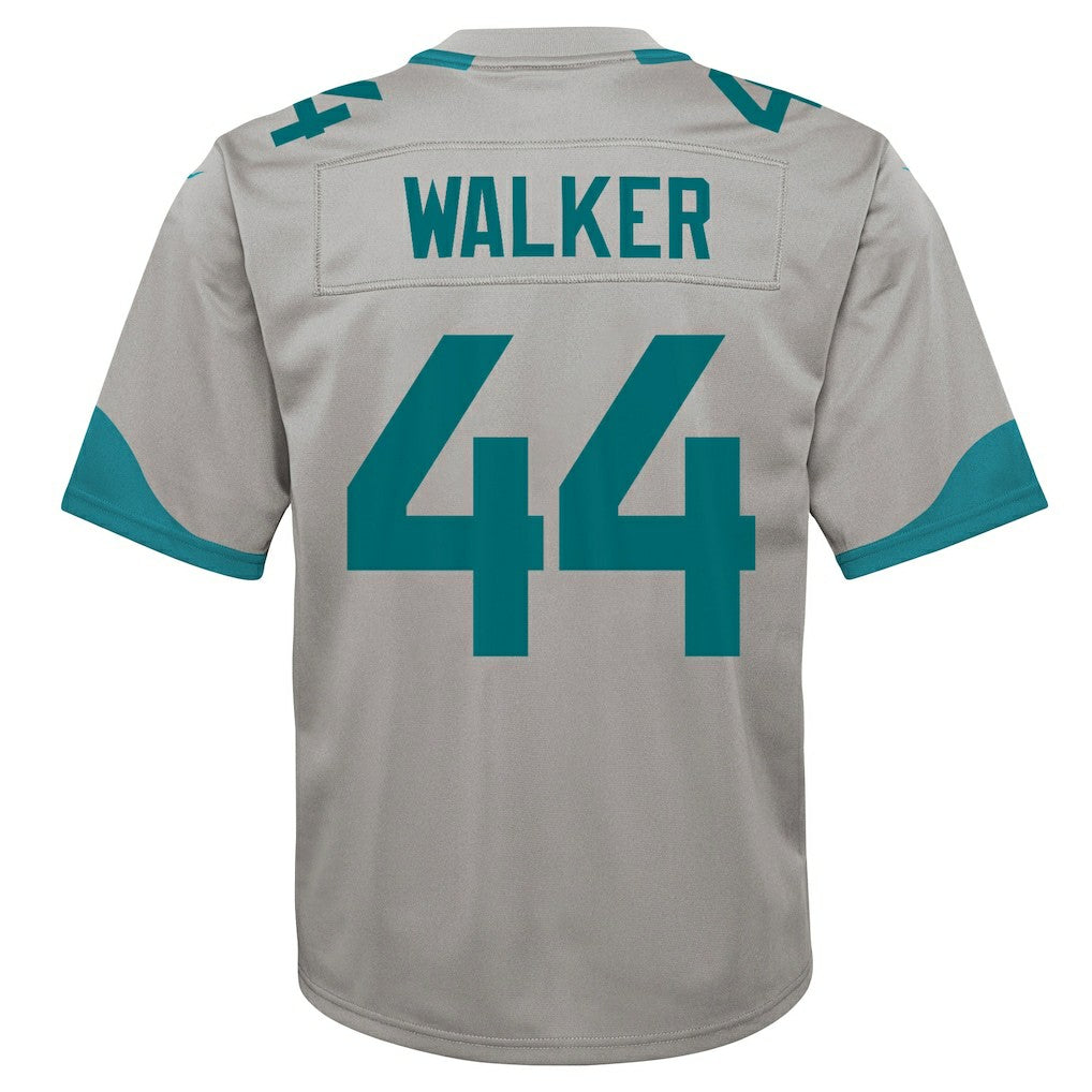 Nike Travon Walker Jacksonville Jaguars Youth Inverted Game Jersey Silver