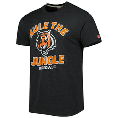 Cincinnati Bengals Homage Hyper Local Tri-Blend T-Shirt Charcoal