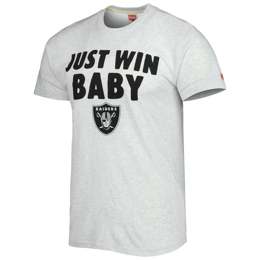 Las Vegas Raiders Homage Hyper Local Tri-Blend T-Shirt Ash