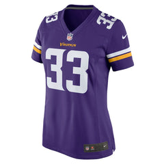 Nike Brian Asamoah Minnesota Vikings Women's Player Game Jersey Purple