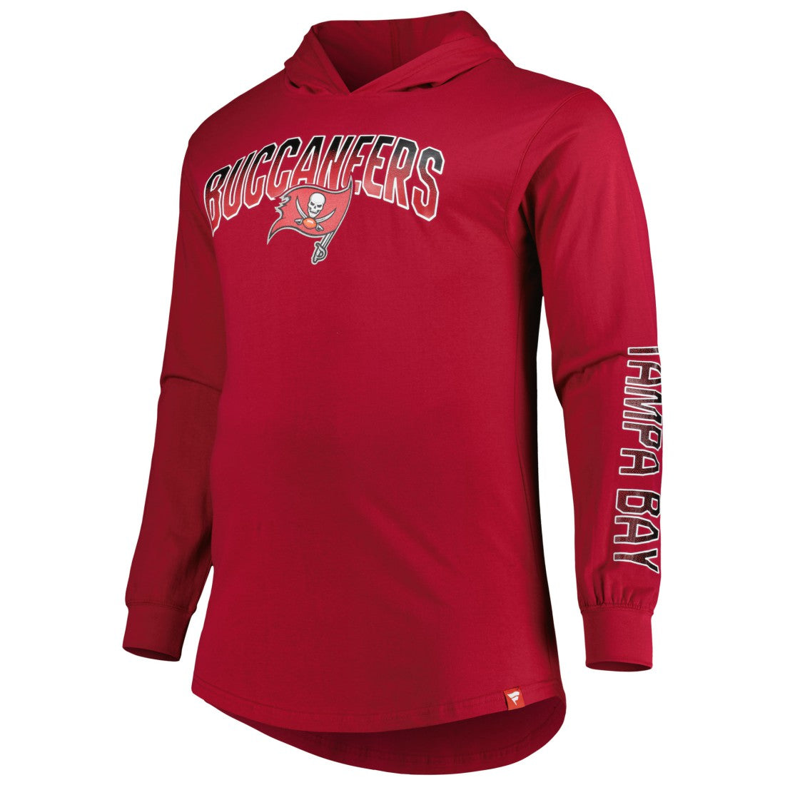 Fanatics Tampa Bay Buccaneers Big & Tall Front Runner Pullover Hoodie Red