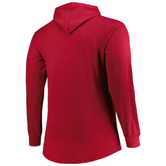Fanatics Tampa Bay Buccaneers Big & Tall Front Runner Pullover Hoodie Red