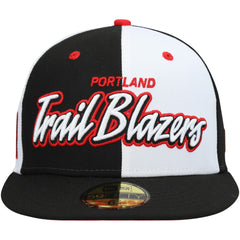 Script Pinwheel 59FIFTY Fitted Hat Black/White | New Era online