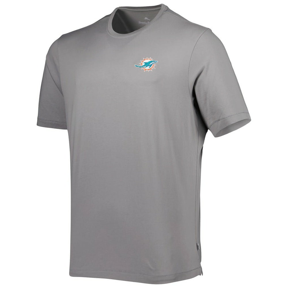 Miami Dolphins Bali Skyline T-Shirt Gray