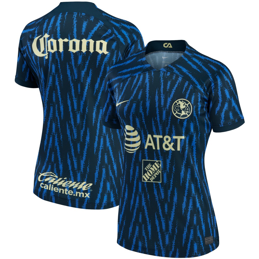 Club America Women's 2022/23 Away Replica Jersey Blue - Nike outlet
