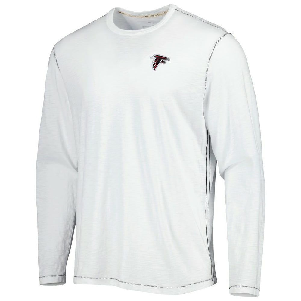 Atlanta Falcons Laces Out Billboard Long Sleeve T-Shirt White