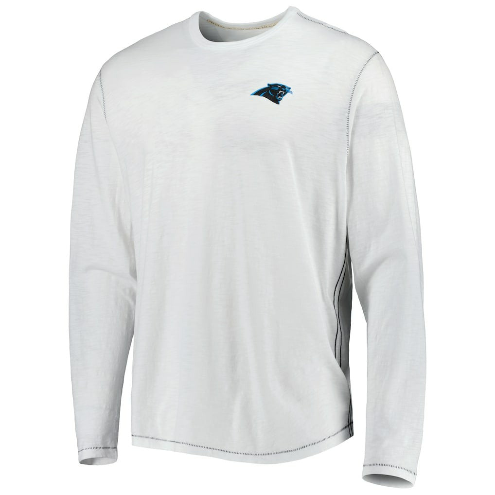 Carolina Panthers Laces Out Billboard Long Sleeve T-Shirt White