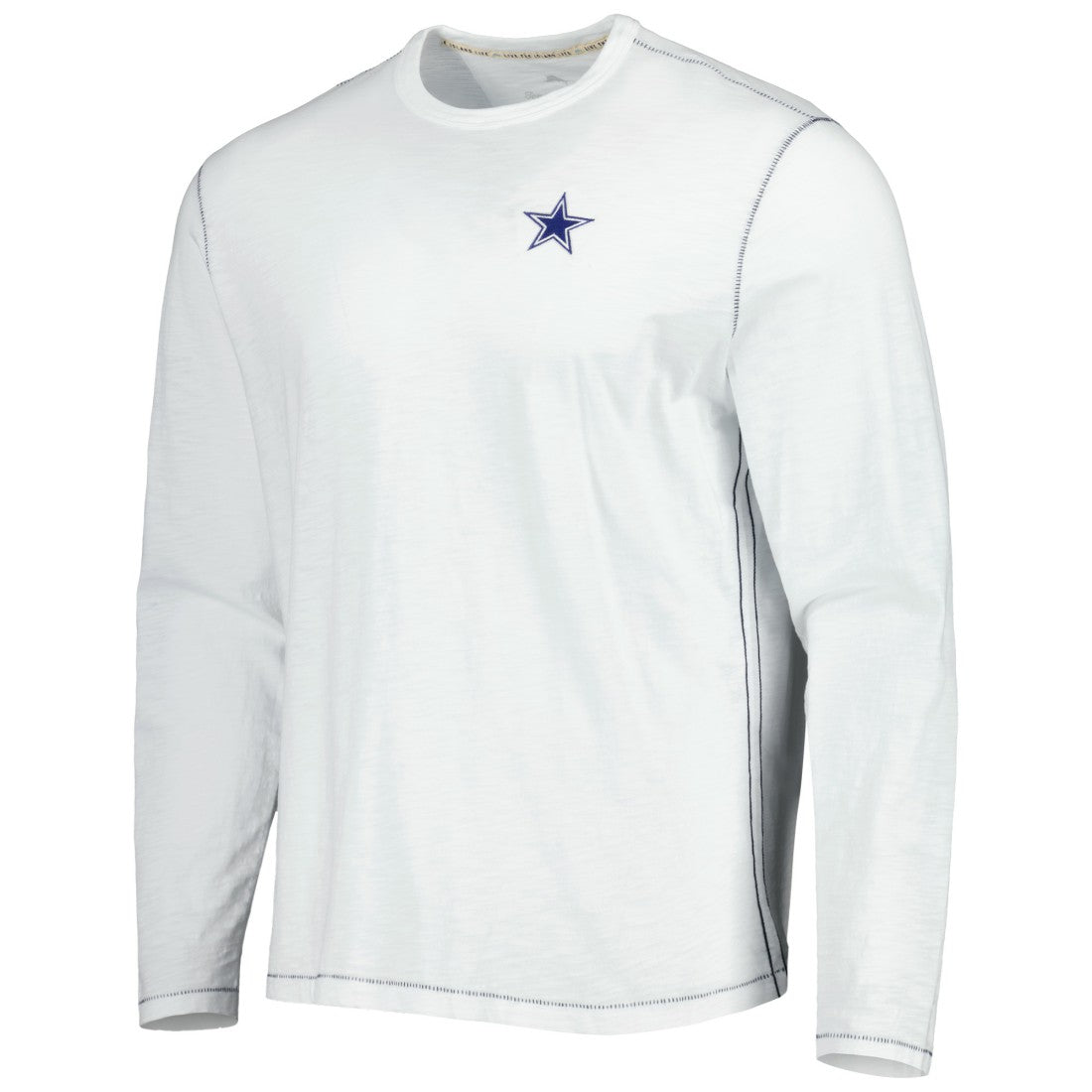 Dallas Cowboys Laces Out Billboard Long Sleeve T-Shirt White
