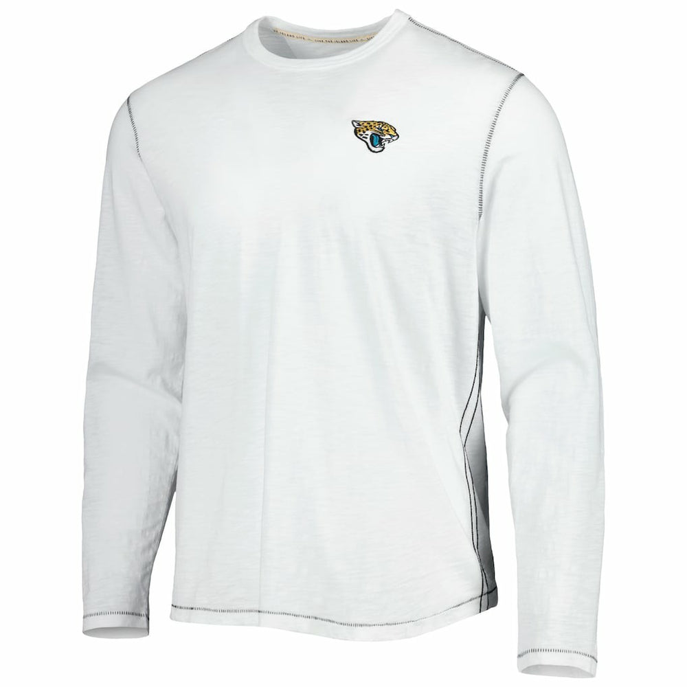 Jacksonville Jaguars Laces Out Billboard Long Sleeve T-Shirt White