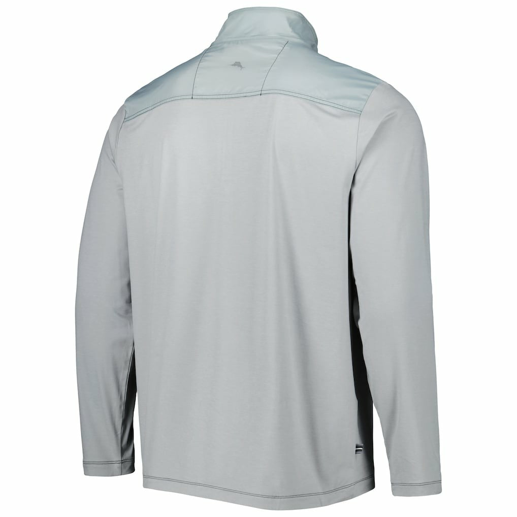 New Orleans Saints On Deck IslandZone Half-Zip Jacket Gray