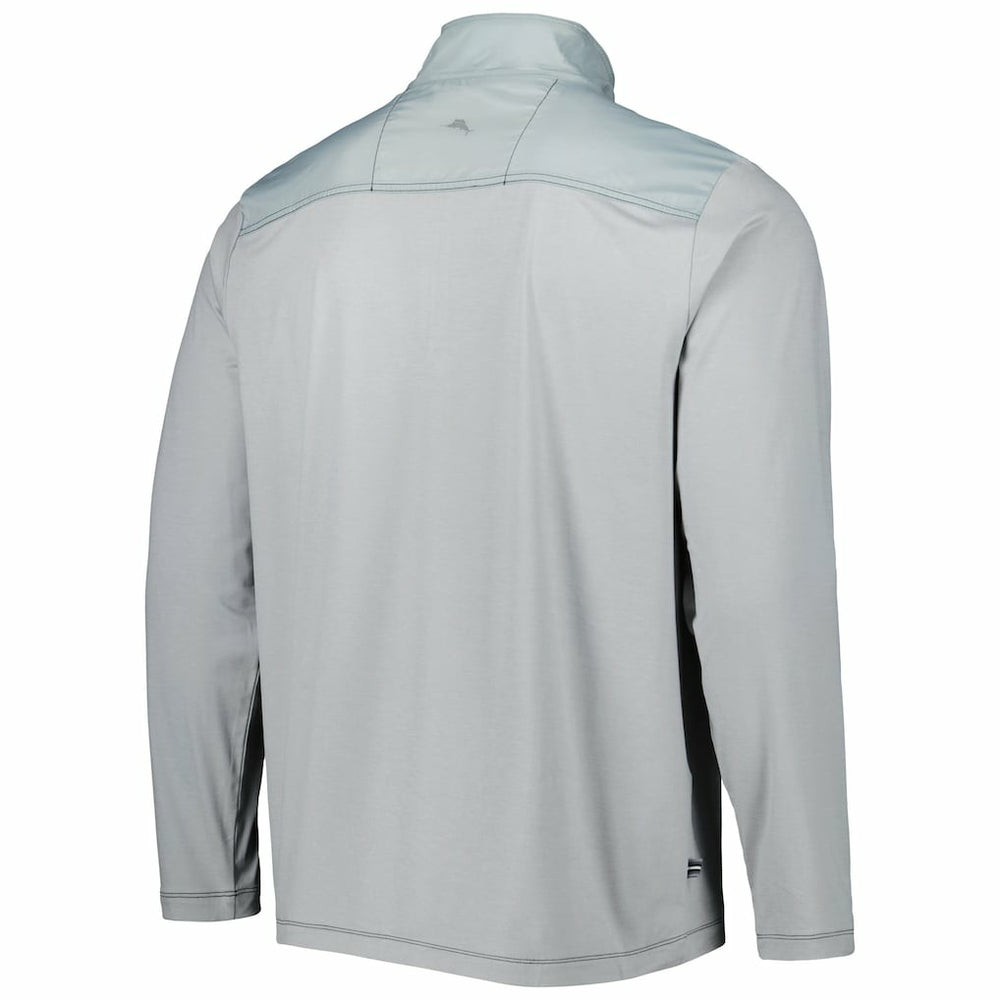 New Orleans Saints On Deck IslandZone Half-Zip Jacket Gray