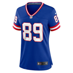 Nike Mark Bavaro New York Giants Women's Classic Retired Player Game Jersey Royal