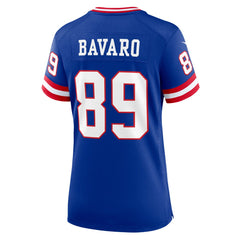 Nike Mark Bavaro New York Giants Women's Classic Retired Player Game Jersey Royal