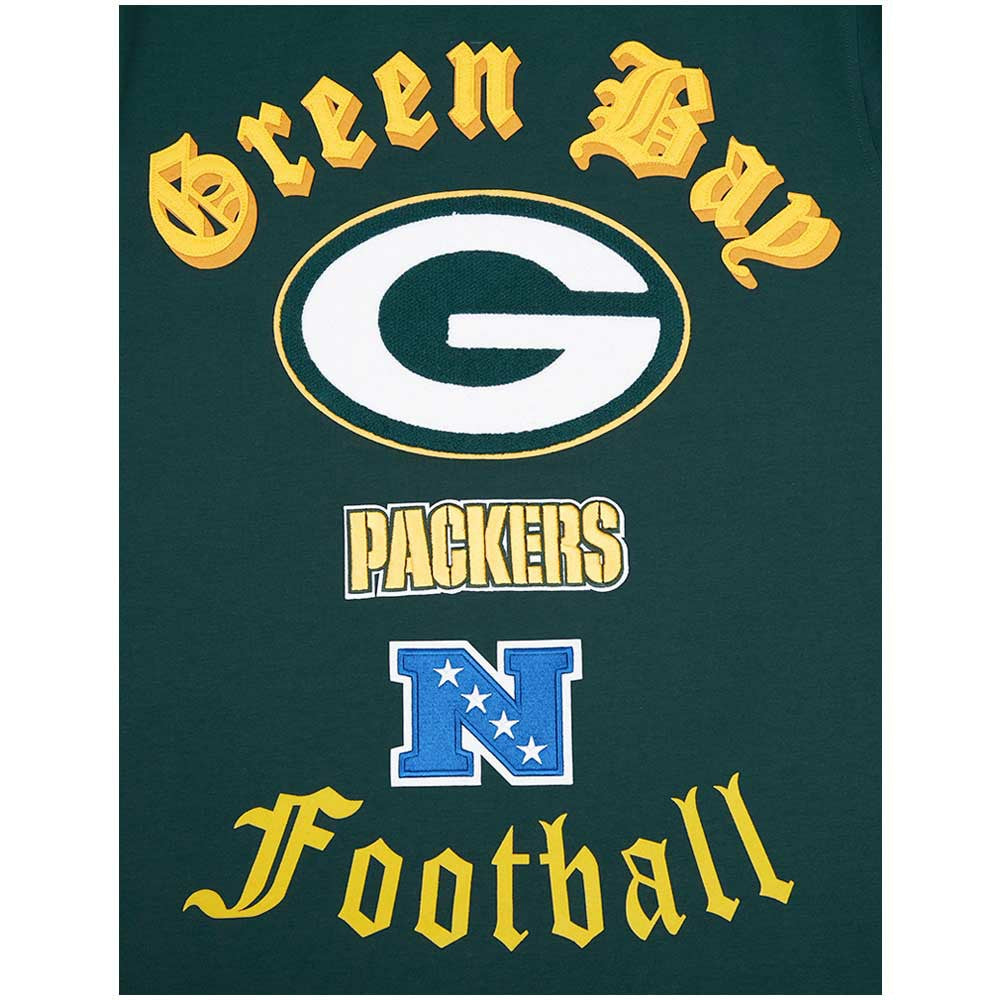 Green Bay Packers Pro Standard Old English T-Shirt Green