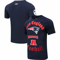 New England Patriots Pro Standard Old English T-Shirt Navy