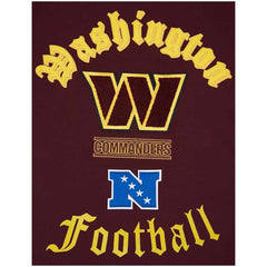 Washington Commanders Pro Standard Old English T-Shirt Burgundy