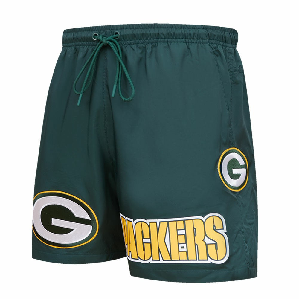 Green Bay Packers Pro Standard Woven Shorts Green