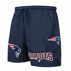 New England Patriots Pro Standard Woven Shorts Navy