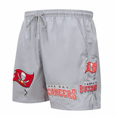 Tampa Bay Buccaneers Pro Standard Woven Shorts Pewter