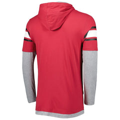 Arizona Cardinals New Era Long Sleeve Hoodie T-Shirt Cardinal