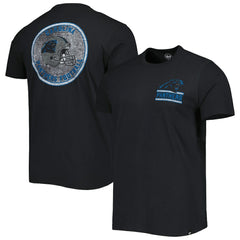 47 brand Carolina Panthers '47 Open Field Franklin T-Shirt Black