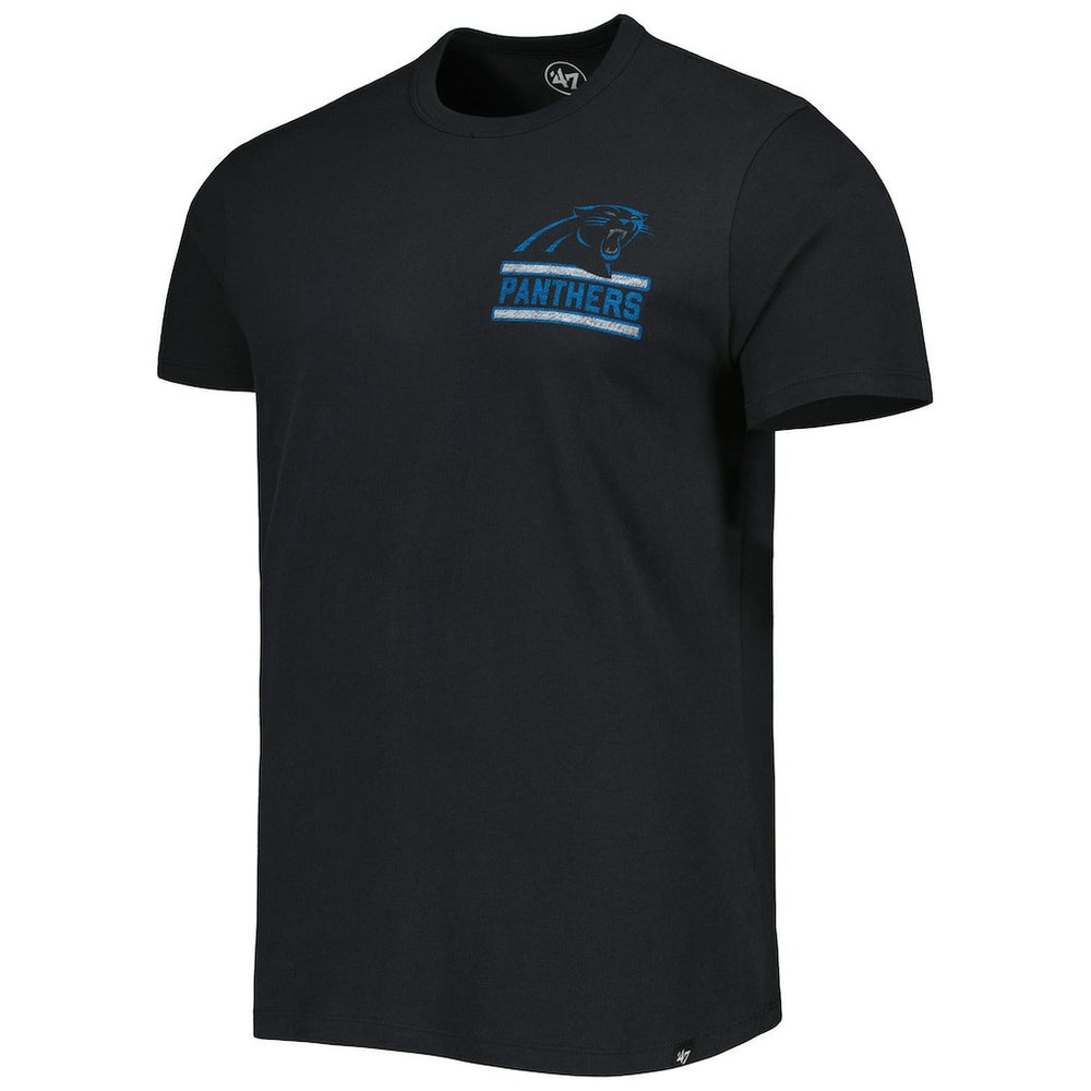 47 brand Carolina Panthers '47 Open Field Franklin T-Shirt Black
