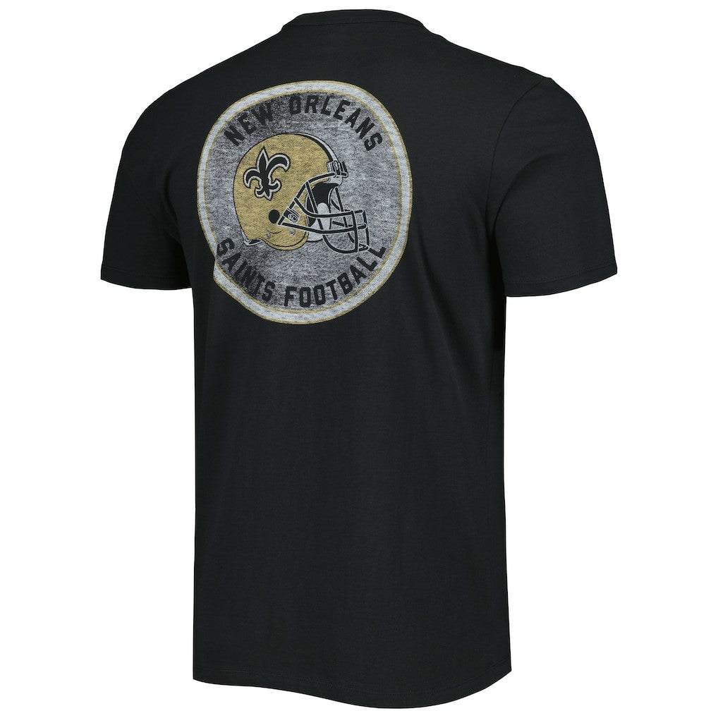 47 brand New Orleans Saints '47 Open Field Franklin T-Shirt Black
