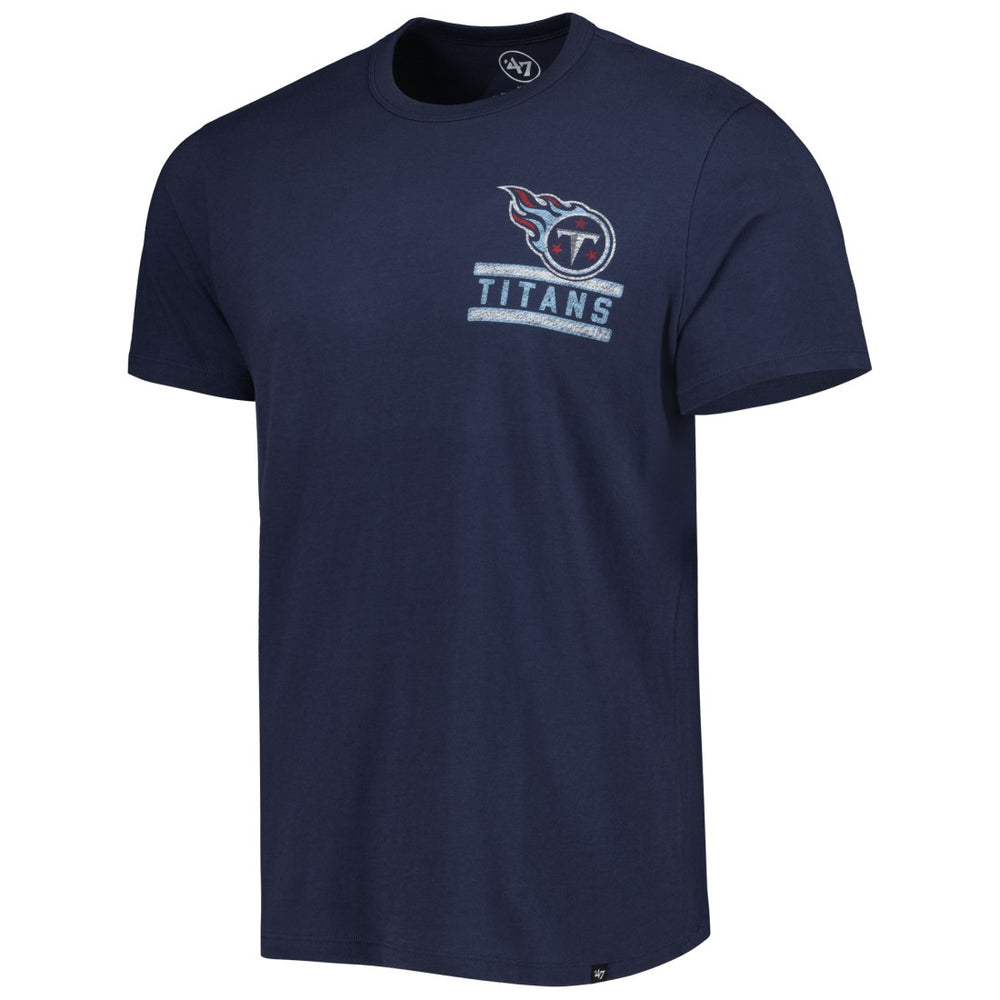 47 brand Tennessee Titans '47 Open Field Franklin T-Shirt Navy