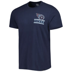 47 brand Tennessee Titans '47 Open Field Franklin T-Shirt Navy