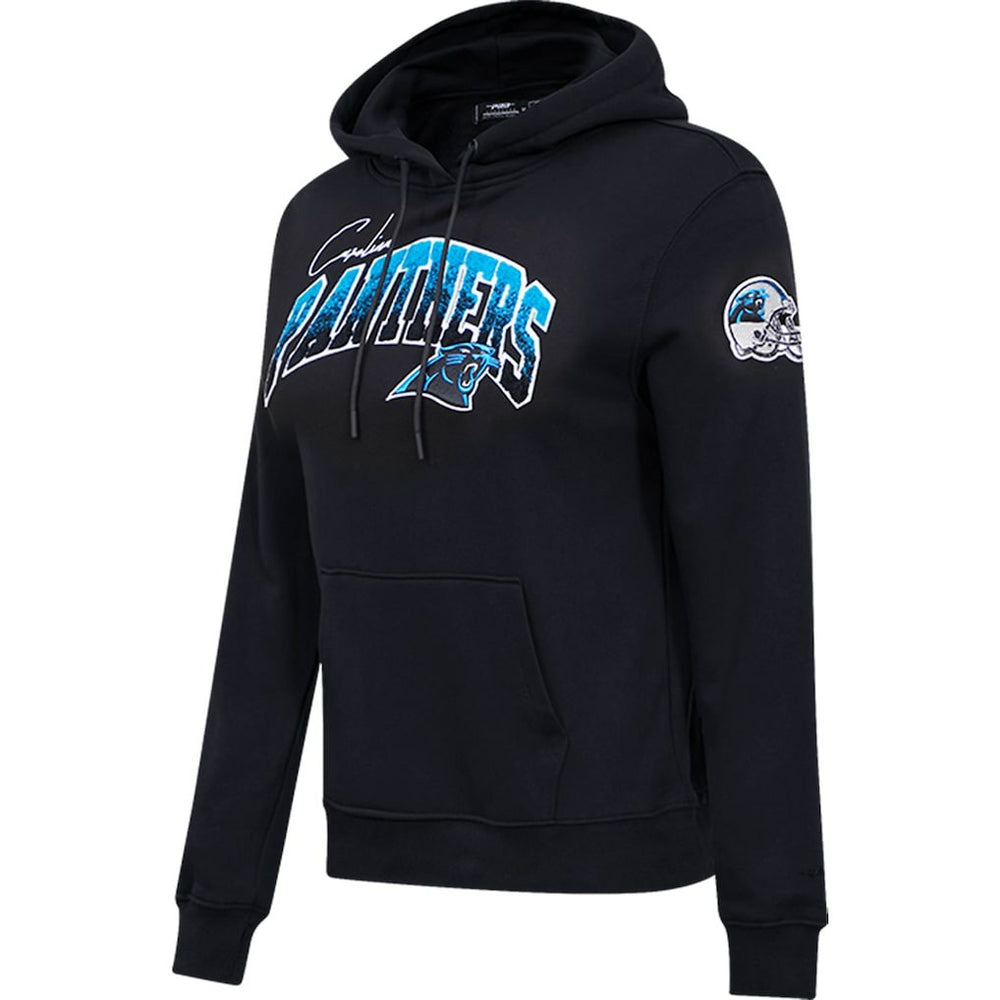 Carolina Panthers Pro Standard Women's Local Patch Pullover Hoodie Black