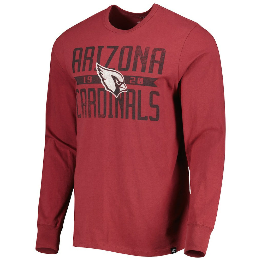 47 brand Arizona Cardinals '47 Brand Wide Out Franklin Long Sleeve T-Shirt Cardinal