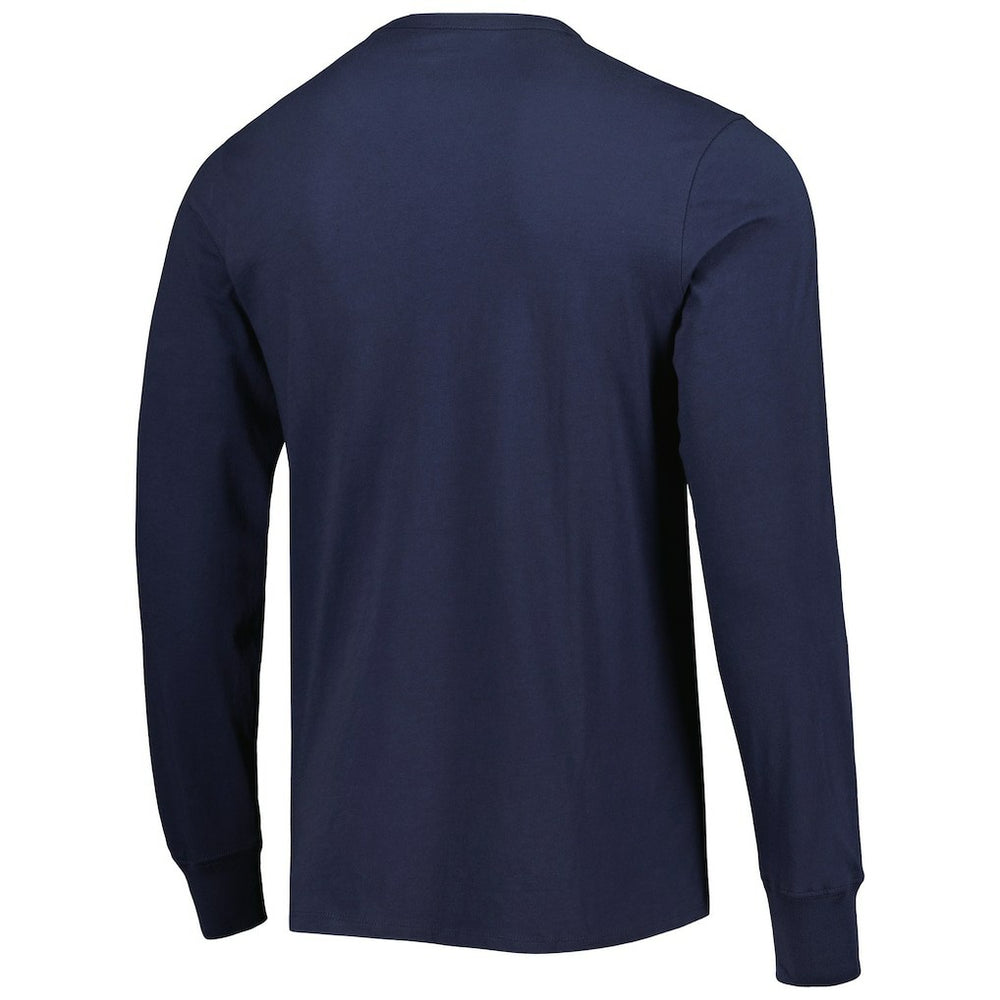 47 brand Chicago Bears '47 Brand Wide Out Franklin Long Sleeve T-Shirt Navy