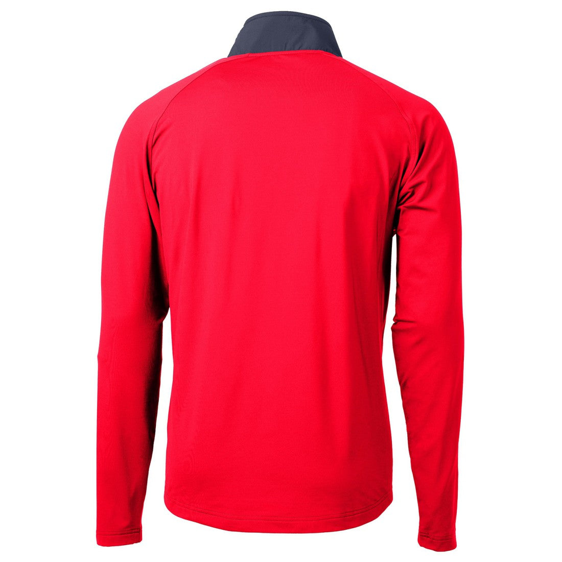 Houston Texans Cutter & Buck Adapt Eco Knit Hybrid Recycled Quarter-Zip Pullover Top Red