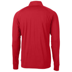 Pittsburgh Steelers Cutter & Buck Team Adapt Eco Knit Hybrid Recycled Quarter-Zip Pullover Top Red