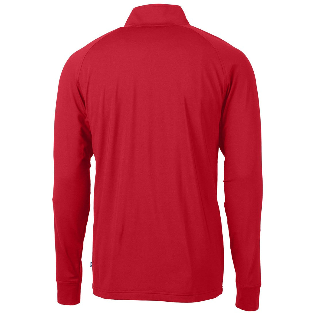 Tennessee Titans Cutter & Buck Team Adapt Eco Knit Hybrid Recycled Quarter-Zip Pullover Top Red