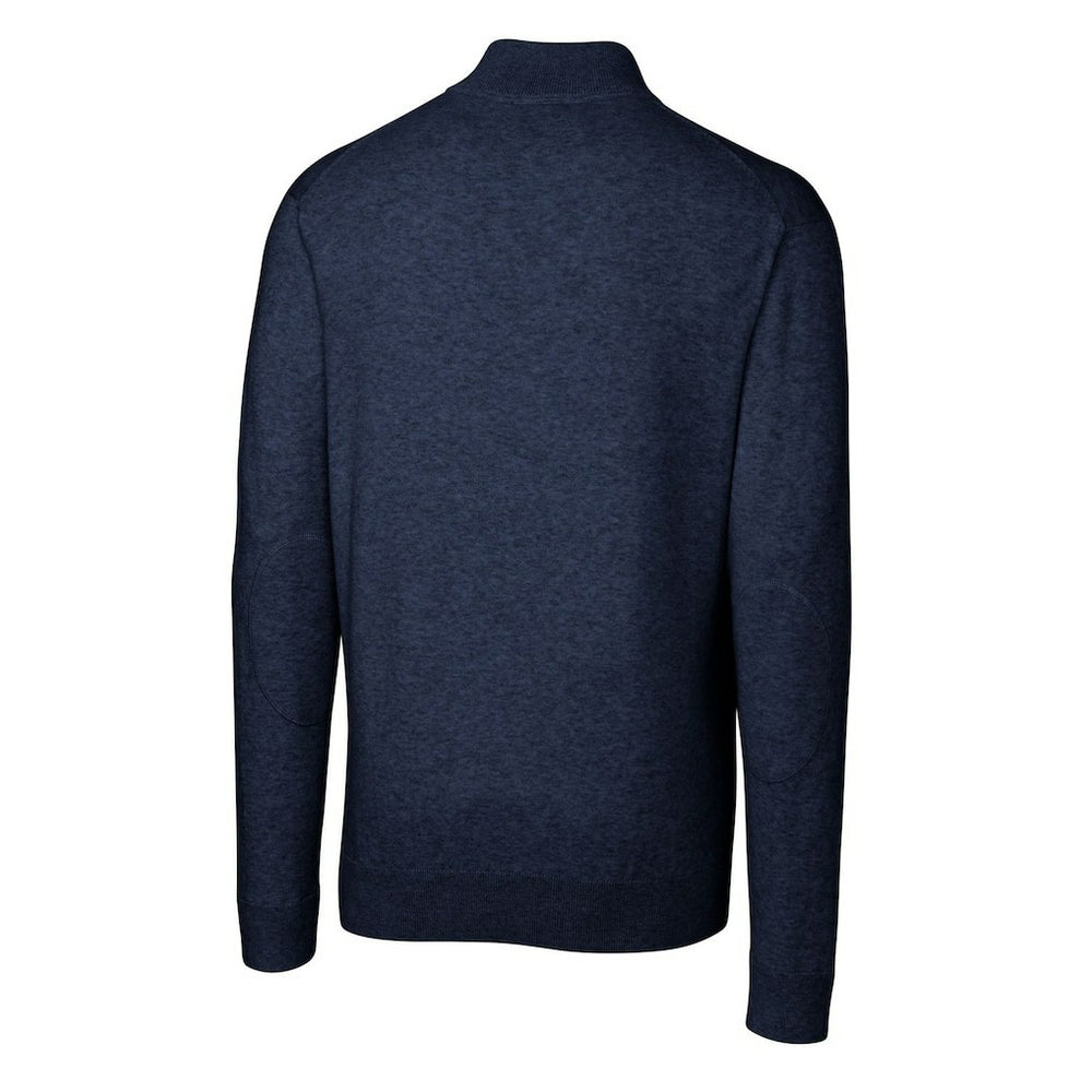 Buffalo Bills Cutter & Buck Lakemont Quarter-Zip Pullover Sweater Navy