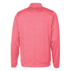 Miami Dolphins Cutter & Buck Stealth Quarter-Zip Pullover Top Heathered Cardinal