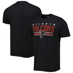 47 brand Atlanta Falcons '47 Team Stripe T-Shirt Black