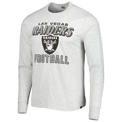 47 brand Las Vegas Raiders '47 Dozer Franklin Long Sleeve T-Shirt Heathered Gray